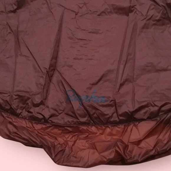 Rapha Mens Brevet Insulated HI VIZ Winter Jacket (Red Brick) - Picture 6 of 9